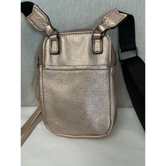 Aimee Kestenberg Gold Crossbody Bag With Adjustable Strap - Picture 5 of 8